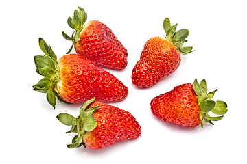 Image showing Fresh strawberries