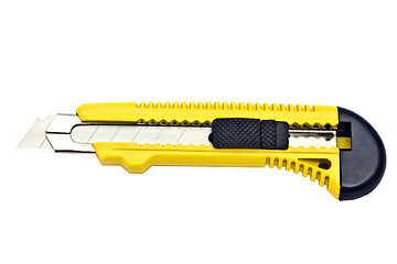 Image showing Yellow paper cutter 