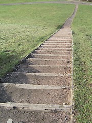 Image showing Downhill Stairs