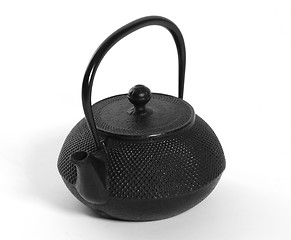 Image showing iron japanese teapot