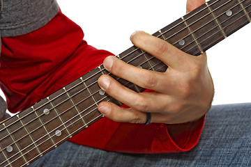 Image showing play guitar