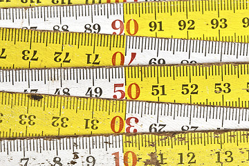 Image showing wood meter background