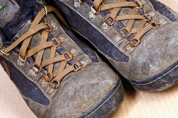 Image showing trekking shoes