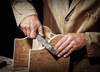 Image showing vintage carpenter