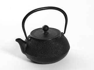 Image showing iron japanese teapot