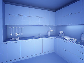 Image showing modern kitchen