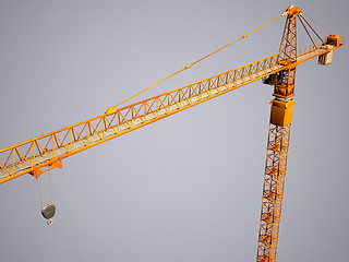 Image showing metal crane background