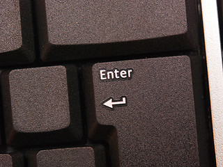 Image showing key enter