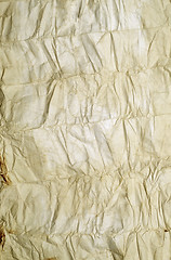 Image showing retro wrinkled paper