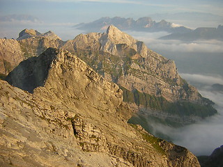 Image showing santis mountain
