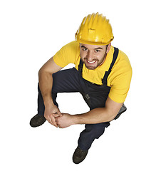 Image showing fine portrait of manual worker