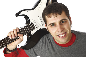 Image showing man and guitar