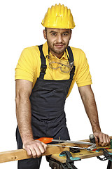 Image showing tiered manual worker