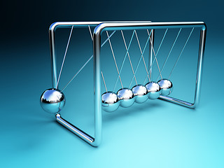 Image showing newton cradle