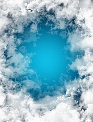 Image showing clouds background