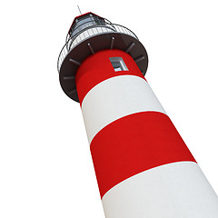 Image showing red and white lighthouse