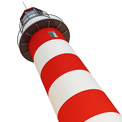 Image showing red and white lighthouse