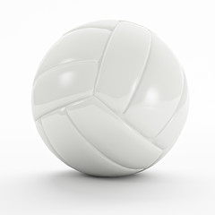 Image showing white volley ball