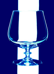 Image showing glass goblet, isolated.