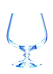 Image showing glass goblet, isolated.