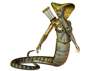 Image showing female snake beings