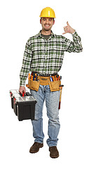 Image showing handyman contact us