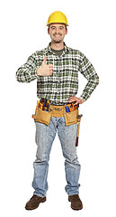 Image showing positive manual worker