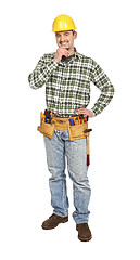 Image showing manual worker portrait