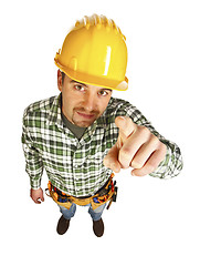 Image showing manual worker portrait