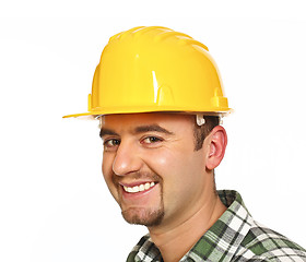 Image showing manual workwer portrait