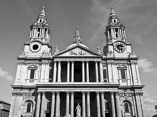 Image showing St Paul Cathedral, London