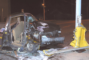 Image showing truck crash