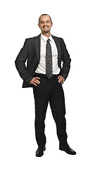Image showing confident businessman