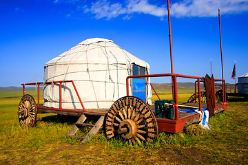 Image showing Mobile Yurt