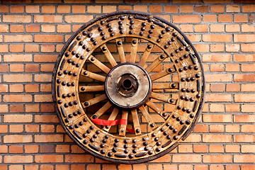 Image showing Wooden Wheel