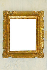 Image showing Golden frame