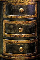 Image showing Three drawers