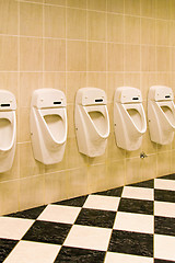 Image showing Pissoir