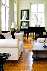 Image showing Piano room angle