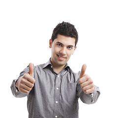 Image showing Thumbs up