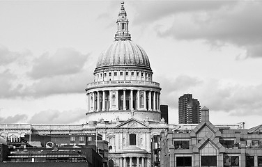 Image showing St Paul Cathedral, London