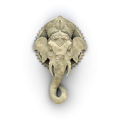 Image showing elephant sculpture