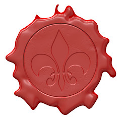 Image showing wax seal