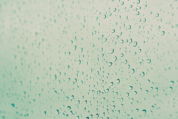 Image showing Raindrops