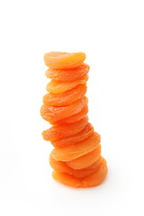 Image showing Healthy food. Dried apricots
