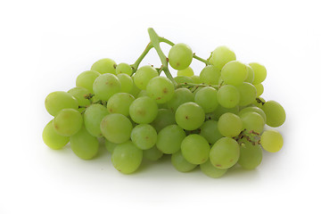 Image showing Grapes isolated on white