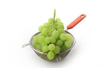 Image showing Grapes isolated on white