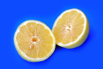 Image showing The cutted lemons 