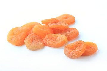 Image showing Healthy food. Dried apricots