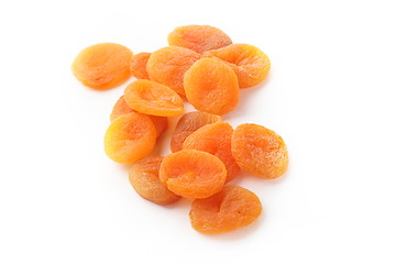 Image showing Healthy food. Dried apricots